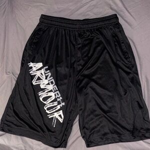 Under Armour Men's Black Athletic Shorts